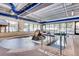 Indoor pool with a decorative rock water feature and plenty of space to relax at 645 S Park Ave # 302, Breckenridge, CO 80424