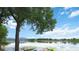 Scenic lake view with clear skies, trees, and boats lined up in the foreground at 6296 W Prentice Ave, Littleton, CO 80123