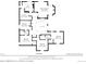 Second level floorplan with a primary bedroom, multiple bedrooms and bathrooms layout with dimensions at 6296 W Prentice Ave, Littleton, CO 80123