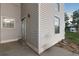 Back patio of the home with views of the lawn at 12635 E Pacific Cir # A, Aurora, CO 80014