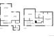 Detailed floor plan illustrating the layout of the living spaces on both floors of the home at 12635 E Pacific Cir # A, Aurora, CO 80014