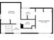 A detailed second floor plan shows the layout of the bedroom, primary bedroom, hall and bathrooms at 12635 E Pacific Cir # A, Aurora, CO 80014
