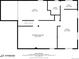 Basement floor plan showcasing the layout with measurements at 7382 E Bates Dr, Denver, CO 80231
