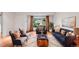 Bright living room with a large window, hardwood floors, and modern furniture at 7382 E Bates Dr, Denver, CO 80231