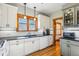 Bright kitchen featuring white cabinets, ample countertop space, and modern appliances at 3051 W 39Th Ave, Denver, CO 80211