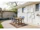 Outdoor patio featuring a charming dining set, perfect for enjoying meals and entertaining guests at 4420 W 27Th Ave, Denver, CO 80212