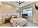 Bright bedroom with large windows and desk for working from home at 8939 Bellsong Cir, Littleton, CO 80125