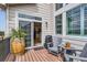 View of outdoor patio with outdoor furniture, barbecue, and potted plants at 3109 Newport Cir, Castle Rock, CO 80104