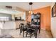 Open dining area seamlessly connects to kitchen, perfect for entertaining and everyday living at 3109 Newport Cir, Castle Rock, CO 80104