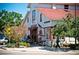 Charming exterior view of The Barn, featuring rustic architecture and local signage at 3109 Newport Cir, Castle Rock, CO 80104