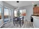 Dining area with table and chairs, near kitchen and living room at 7301 E 82Nd Pl, Commerce City, CO 80022