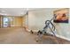 Large basement rec room with exercise equipment at 1430 Milbury St, Castle Rock, CO 80104