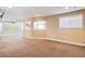 Unfinished basement area with neutral carpeting at 1430 Milbury St, Castle Rock, CO 80104