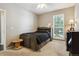 Cozy bedroom with a full-size bed and ample closet space at 1430 Milbury St, Castle Rock, CO 80104