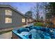 Relaxing hot tub and backyard with plenty of privacy at 3206 S Clayton St, Denver, CO 80210