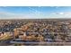 Aerial view of homes and streets in a residential neighborhood at 5935 E 129Th Pl, Thornton, CO 80602