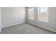 Sunlit bedroom featuring neutral paint, carpet, and double windows at 7722 S Steele St, Centennial, CO 80122