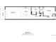 Floor plan showing a condo's layout, including kitchen and bedroom at 7240 W Custer Ave # 307, Lakewood, CO 80226