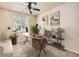 This cozy home office is filled with light and perfect for working remotely at 5037 Pelican St, Brighton, CO 80601