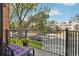 Balcony featuring outdoor seating with a view of the landscaped neighborhood street at 6462 E Bates Ave, Denver, CO 80222