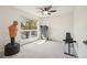Bonus Room with lots of natural light and exercise equipment at 6462 E Bates Ave, Denver, CO 80222