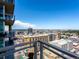 Beautiful view from a balcony in Denver, Colorado at 2001 Lincoln St # 1822, Denver, CO 80202