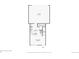 Floorplan of the first floor including the garage, kitchen, and dining room at 1259 W 112Th Ave # B, Denver, CO 80234
