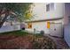 Spacious backyard with ample green space and a shed for extra storage at 4705 Andes St, Denver, CO 80249