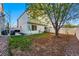 Private backyard with well-kept lawn and privacy fence, perfect for outdoor activities at 4705 Andes St, Denver, CO 80249