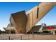 Exterior view of the Denver Art Museum, showcasing its modern, angular architecture and pedestrian walkways at 960 N Sherman St # 3F, Denver, CO 80203