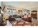 Inviting living room featuring a mix of modern and classic furniture and decor at 960 N Sherman St # 3F, Denver, CO 80203