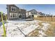 Fenced backyard featuring trampoline and grassy area for outdoor play and activities at 13261 E 110Th Pl, Commerce City, CO 80022