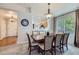 Inviting dining room with modern decor and convenient access to kitchen and living areas at 2556 E 131St Pl, Thornton, CO 80241