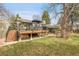 Expansive backyard with a large deck perfect for outdoor entertaining, overlooking a well-maintained lawn at 5050 W 102Nd Ave, Westminster, CO 80031