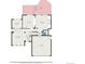 Detailed floor plan showcasing the layout of the first floor with labeled rooms and dimensions at 19334 E Prentice Pl, Centennial, CO 80015