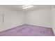 Ample unfinished basement area with purple carpeting at 9436 Wickerdale Ct, Highlands Ranch, CO 80130