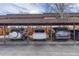 Assigned parking area with covered parking spots at 3614 W Radcliff Ave, Denver, CO 80236