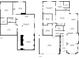 Floor plans showing basement and upstairs featuring bedrooms, kitchen, dining area, living room, recreation and media rooms, and baths at 8225 W 67Th Pl, Arvada, CO 80004