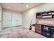 Spacious carpeted basement with a closet and a storage unit at 6250 Everett Ct # F, Arvada, CO 80004