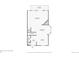 Floor plan showing the dimensions and layout of the first floor at 6250 Everett Ct # F, Arvada, CO 80004