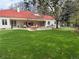 Expansive backyard showcases a large lawn, perfect for outdoor entertaining and relaxation at 4 Cherry Hills Farm Dr, Cherry Hills Village, CO 80113