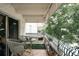 Cozy balcony featuring seating, plants, and a tranquil outdoor space at 1365 Columbine St # 204, Denver, CO 80206