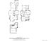 Detailed floor plan showcasing the layout of the home's three floors and room dimensions at 2351 N Emerson St, Denver, CO 80205