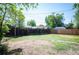Spacious backyard featuring a wooden fence, green grass, and ample space for outdoor activities and entertainment at 7870 Magnolia St, Commerce City, CO 80022