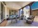 Inviting outdoor living area featuring comfortable seating and stylish decor at 9343 Vista Hill Ln, Lone Tree, CO 80124