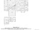 Detailed floorplan showing the layout of all three levels of the house and their dimensions at 10487 Panther Trce, Lone Tree, CO 80124
