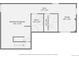 Detailed floorplan showing layout of the basement level with recreation room, bath, hall, and room dimensions at 10487 Panther Trce, Lone Tree, CO 80124