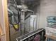 The basement features utilities such as a water heater, furnace, and ductwork at 2746 E 132Nd Pl, Thornton, CO 80241