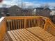 View from the backyard deck showing the surrounding homes in the neighborhood at 2746 E 132Nd Pl, Thornton, CO 80241