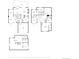 Detailed floor plan showcasing layout of rooms and dimensions of the house at 7659 Lebrun Ct, Lone Tree, CO 80124
